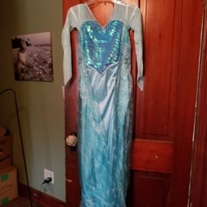 Adult size elsa frozen from Disney costume